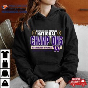 College Football Playoffs National Champions Washington Huskies Football Tshirt