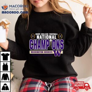 College Football Playoffs National Champions Washington Huskies Football Tshirt