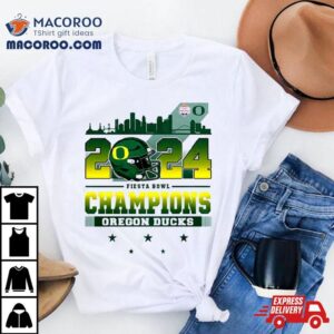 Fiesta Bowl Champions Oregon Ducks Helme Tshirt