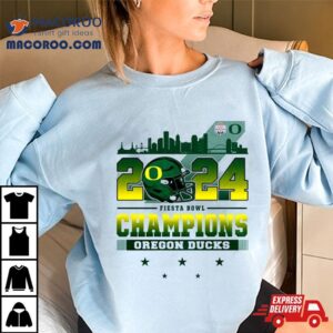 Fiesta Bowl Champions Oregon Ducks Helme Tshirt