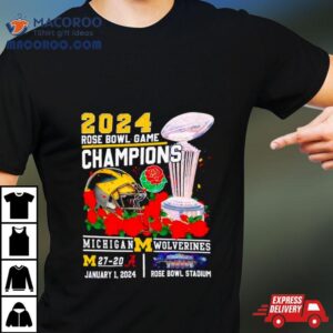 Michigan Wolverines Rose Bowl Game Champions Tshirt