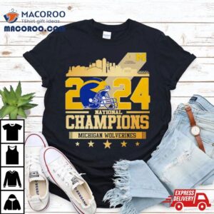 National Champions Michigan Wolverines Football Helme Tshirt