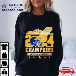 National Champions Michigan Wolverines Football Helme Tshirt