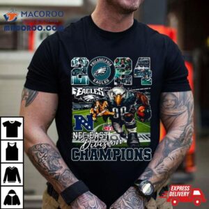 Nfc East Division Champions Philadelphia Eagles Mascot Eagles Tshirt