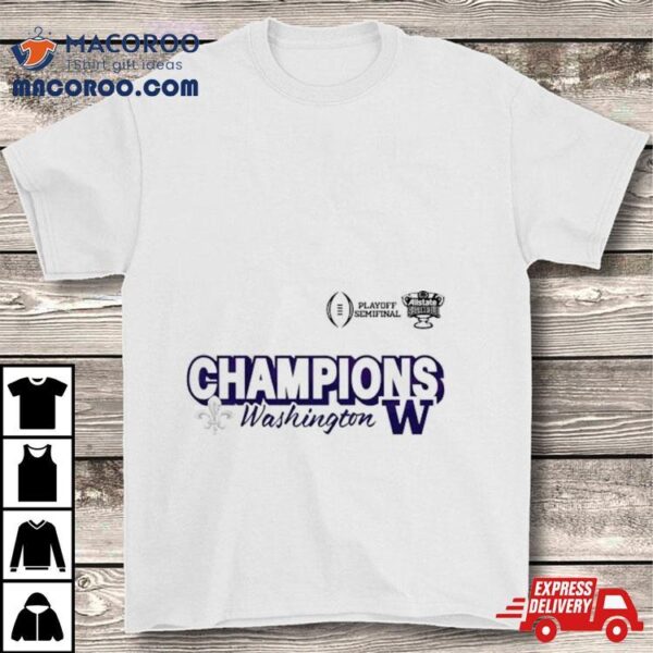 2024 Sugar Bowl Champions Washington Shirt