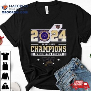 Sugar Bowl Football Champions Washington Huskies Tshirt