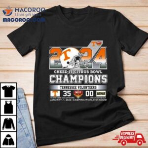 2024 Tennessee Volunteers Champions Cheez It Citrus Bowl T Shirt