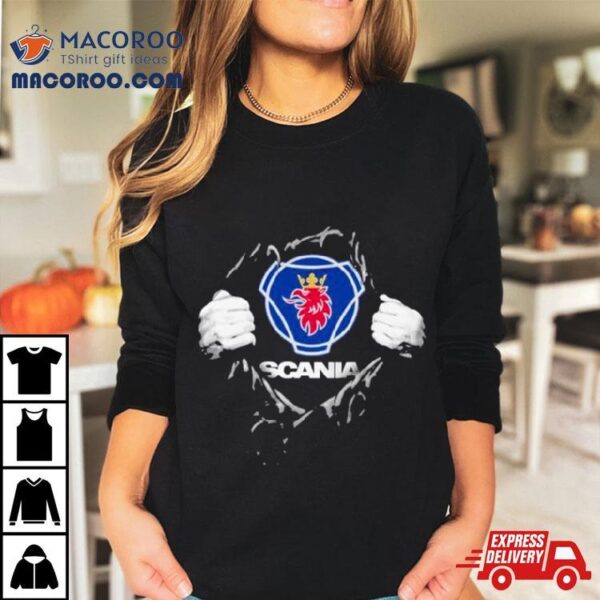 2024 Welcome The New Look Of Scania Logo Shirt