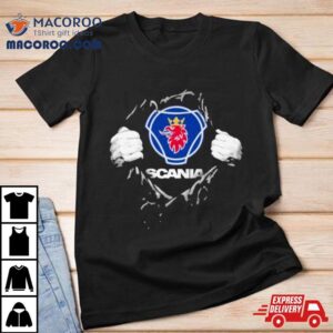 Welcome The New Look Of Scania Logo Tshirt