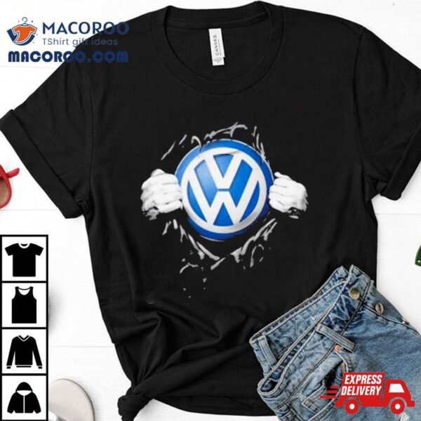 2024 Welcome The New Look Of Volkswagen Logo Shirt