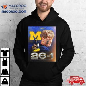 26 1 Career Record As Starter For J.j Mccarthy Shirt