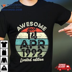 Year Old Birthday T April Th Tshirt