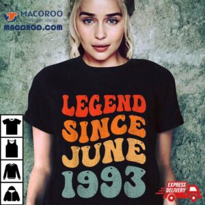 Years Old Legend Since June Th Birthday Tshirt