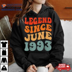 Years Old Legend Since June Th Birthday Tshirt