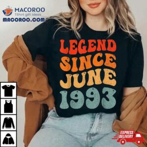 Years Old Legend Since June Th Birthday Tshirt