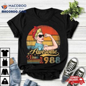 Year Old Awesome Since Th Birthday Gifts Tshirt