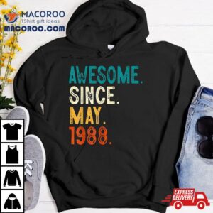 Year Old Awesome Since May Th Birthday Tshirt