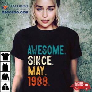 Year Old Awesome Since May Th Birthday Tshirt