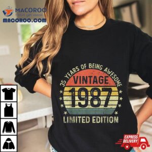 Year Old Gifts Vintage Limited Edition Th Birthday Tshirt