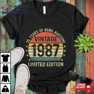 Year Old Gifts Vintage Limited Edition Th Birthday Tshirt