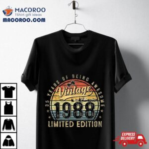 Year Old Vintage Limited Edition Th Birthday Gifts Tshirt