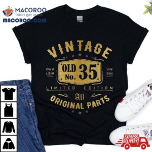 Th Birthday For Year Old Tee Vintage Tshirt