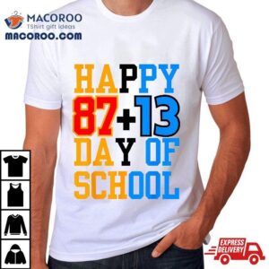 Plus Happy Th Day Of School Funny Math Teacher Kids Tshirt