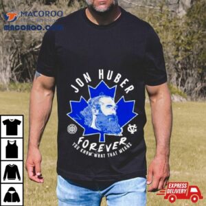 Adam Cole Wearing Jon Huber Forever You Know What That Means Tshirt