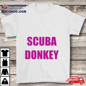 Adam Mcintyre Scuba Donkey Tshirt