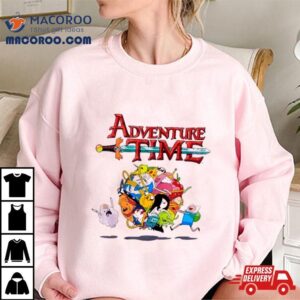 Adventure Time Group Ball Shirt