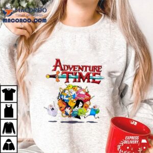 Adventure Time Group Ball Shirt