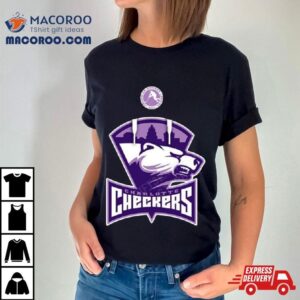 Ahl Charlotte Checkers Black Hockey Fights Tshirt