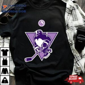 Ahl Wilkes Barre Scranton Penguins Black Hockey Fights Tshirt