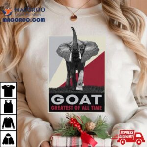 Alabama Crimson Tide Goat Greatest Of All Time Tshirt