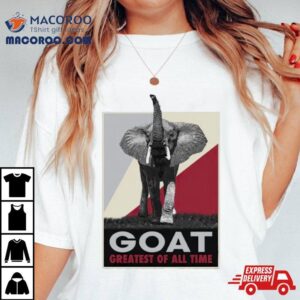 Alabama Crimson Tide Goat Greatest Of All Time Tshirt