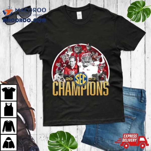 Alabama Crimson Tide Wins The 2023 Sec Championship Roll Tide T Shirt