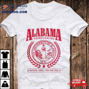 Alabama Football 2023 Homecoming Pocket Shirt