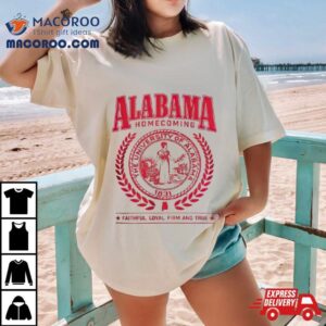 Alabama Football Homecoming Pocke Tshirt