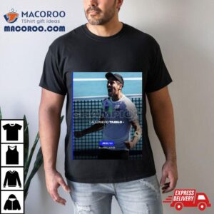 Alejandro Tabilo Defeats Taro Daniel To Capture Maiden Atp Tour Title In Auckland Tshirt