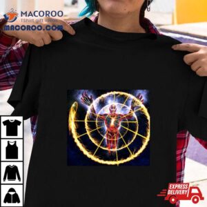 Alex Grey Cosmic Aura Circle 2020 Design Garpu Shirt