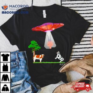 Alex Jones Ufo Cows Shirt