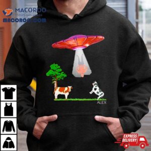 Alex Jones Ufo Cows Tshirt