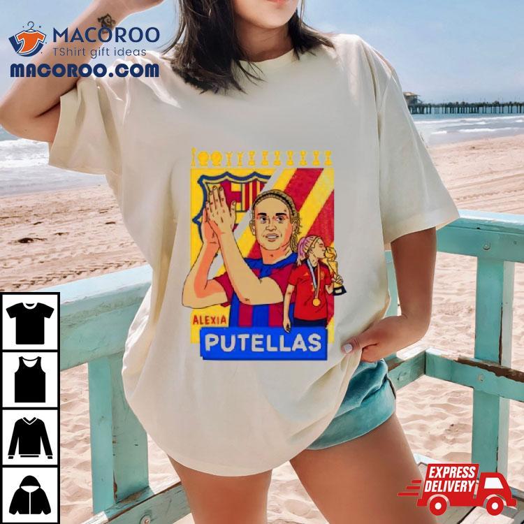 Alexia Putellas Portrait Shirt Alexia Putellas Portrait Shirt