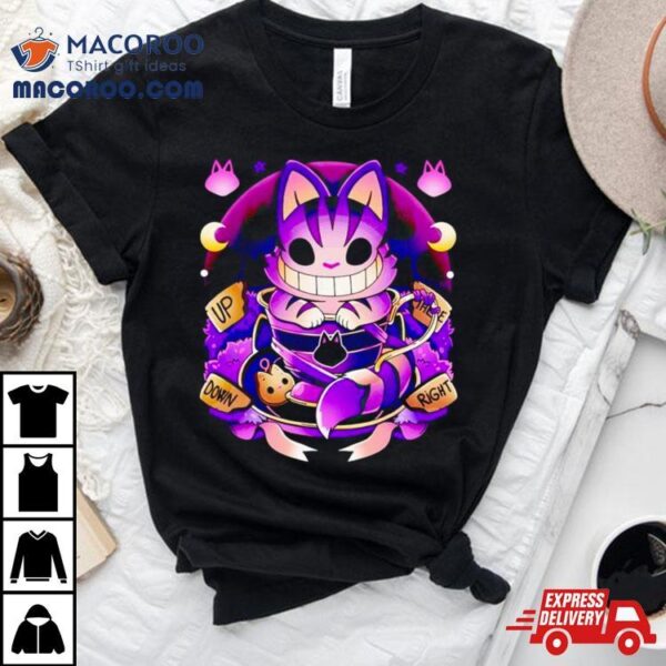 Alice In Wonderland Cheshire Mug Shirt