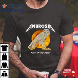 Ambrosia Owl Food Of The Gods Tshirt