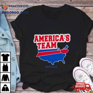 America’s Team Buffalo Bills State Mix Logo T Shirt