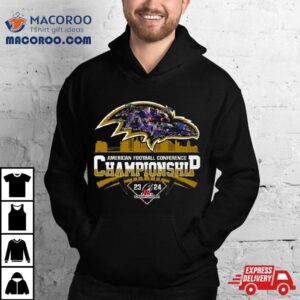 American Football Conference Afc Championship Baltimore Ravens Signatures Tshirt