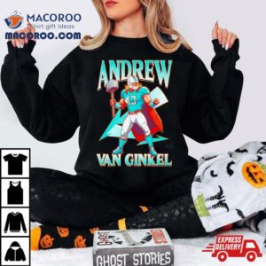 Andrew Van Ginkel Thor Themed Miami Dolphins Tshirt