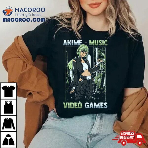 Anime Kawaii Otaku Girl Video Games Shirt