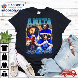 Anita Max Wynn Collage Design Drake Tshirt